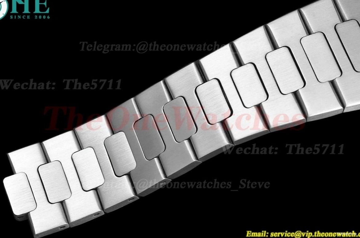 SS MY8215 Nautilus 5711 40mm SS GDF Dial White 0123